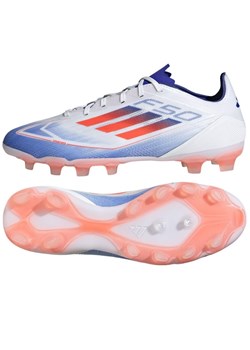 Buty piłkarskie adidas F50 Pro Mg M IF1325 białe ze sklepu ButyModne.pl w kategorii Buty sportowe męskie - zdjęcie 173781076
