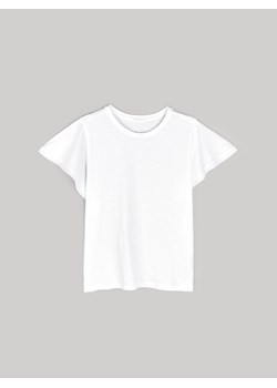 GATE T-shirt z marszczonymi rękawami 34 ze sklepu gateshop w kategorii Bluzki damskie - zdjęcie 173782585