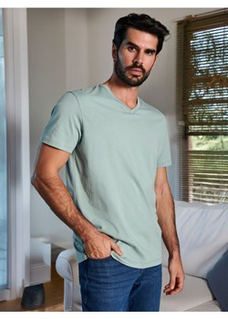 Sinsay - Koszulka - zielony ze sklepu Sinsay w kategorii T-shirty męskie - zdjęcie 173784726
