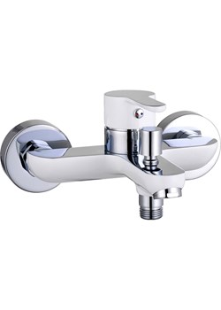 Schütte Bateria wannowa "Diziani" w kolorze srebrno-białym ze sklepu Limango Polska w kategorii Akcesoria łazienkowe - zdjęcie 173784996