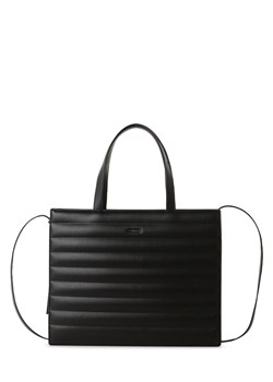 Calvin Klein Damski shopper Kobiety Sztuczna skóra czarny jednolity ze sklepu vangraaf w kategorii Torby Shopper bag - zdjęcie 173788919