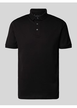 Koszulka polo o kroju regular fit z fakturowanym wzorem ze sklepu Peek&Cloppenburg  w kategorii T-shirty męskie - zdjęcie 173789616