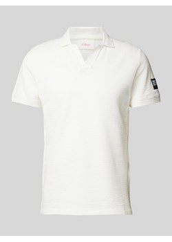 Koszulka polo o kroju slim fit z detalem z logo ze sklepu Peek&Cloppenburg  w kategorii T-shirty męskie - zdjęcie 173789618