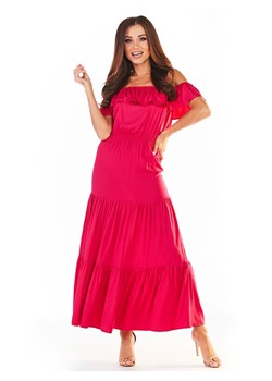 Awama Sukienka w kolorze fuksji ze sklepu Limango Polska w kategorii Sukienki - zdjęcie 173789745