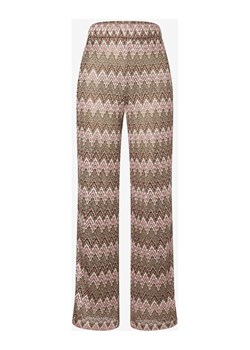 More &amp; More Spodnie w kolorze brązowo-jasnoróżowym ze sklepu Limango Polska w kategorii Spodnie damskie - zdjęcie 173790587