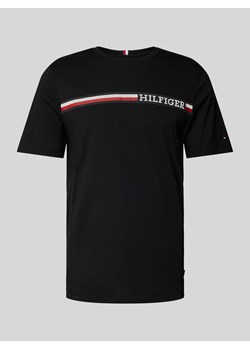 T-shirt z nadrukiem z logo ze sklepu Peek&Cloppenburg  w kategorii T-shirty męskie - zdjęcie 173793439