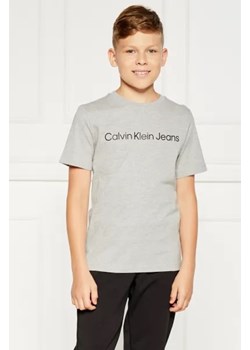 CALVIN KLEIN JEANS T-shirt | Regular Fit ze sklepu Gomez Fashion Store w kategorii Bluzki dziewczęce - zdjęcie 173793856