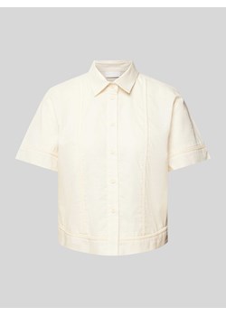 Bluzka koszulowa z listwą guzikową ze sklepu Peek&Cloppenburg  w kategorii Koszule damskie - zdjęcie 173795948