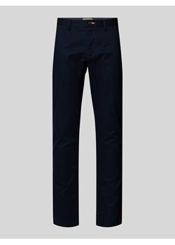Chinosy o kroju slim fit z bocznymi,wpuszczanymi kieszeniami ze sklepu Peek&Cloppenburg  w kategorii Spodnie męskie - zdjęcie 173795957