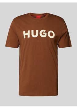 T-shirt z nadrukiem z logo model ‘DULIVIO’ ze sklepu Peek&Cloppenburg  w kategorii T-shirty męskie - zdjęcie 173795968