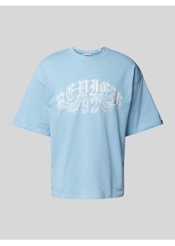 T-shirt z nadrukiem z logo ze sklepu Peek&Cloppenburg  w kategorii T-shirty męskie - zdjęcie 173795979