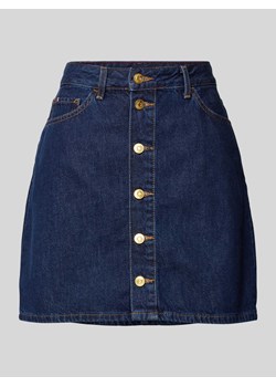 Spódnica jeansowa z listwą guzikową na całej długości ze sklepu Peek&Cloppenburg  w kategorii Spódnice - zdjęcie 173796055