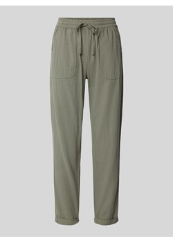 Spodnie o kroju regular fit z nakładanymi kieszeniami model ‘Cissie’ ze sklepu Peek&Cloppenburg  w kategorii Spodnie damskie - zdjęcie 173796129