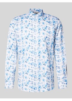 Koszula biznesowa o kroju regular fit z kołnierzykiem typu cutaway ze sklepu Peek&Cloppenburg  w kategorii Koszule męskie - zdjęcie 173796156