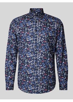 Koszula biznesowa o kroju regular fit z kołnierzykiem typu kent ze sklepu Peek&Cloppenburg  w kategorii Koszule męskie - zdjęcie 173796168