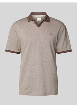 Koszulka polo z wyhaftowanym logo model ‘WILLAS’ ze sklepu Peek&Cloppenburg  w kategorii T-shirty męskie - zdjęcie 173796245