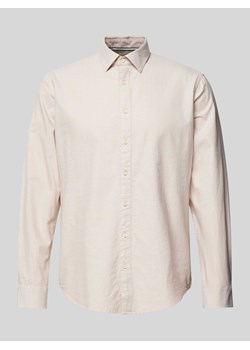 Koszula biznesowa o kroju slim fit z kołnierzykiem typu kent ze sklepu Peek&Cloppenburg  w kategorii Koszule męskie - zdjęcie 173796299
