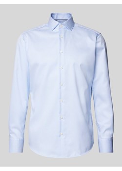 Koszula biznesowa o kroju regular fit z kołnierzykiem typu kent ze sklepu Peek&Cloppenburg  w kategorii Koszule męskie - zdjęcie 173796436