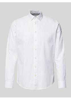 Koszula biznesowa o kroju slim fit z kołnierzykiem typu kent ze sklepu Peek&Cloppenburg  w kategorii Koszule męskie - zdjęcie 173796506