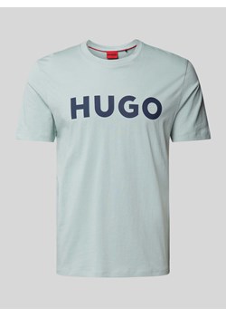 T-shirt z nadrukiem z logo model ‘DULIVIO’ ze sklepu Peek&Cloppenburg  w kategorii T-shirty męskie - zdjęcie 173796647