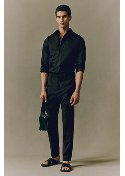 H & M - Koszula Slim Fit - Czarny ze sklepu H&M w kategorii Koszule męskie - zdjęcie 173796727