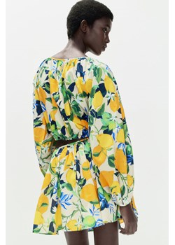 H & M - Kloszowa spódniczka mini - Żółty ze sklepu H&M w kategorii Spódnice - zdjęcie 173796729