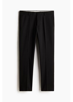 H & M - Spodnie garniturowe Slim Fit - Czarny ze sklepu H&M w kategorii Spodnie męskie - zdjęcie 173796785