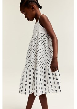 H & M - Muślinowa sukienka - Biały ze sklepu H&M w kategorii Sukienki dziewczęce - zdjęcie 173796789