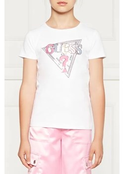 Guess T-shirt | Regular Fit ze sklepu Gomez Fashion Store w kategorii Bluzki dziewczęce - zdjęcie 173797479