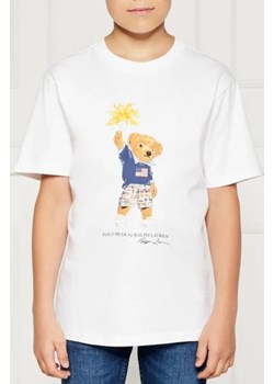 POLO RALPH LAUREN T-shirt | Regular Fit ze sklepu Gomez Fashion Store w kategorii T-shirty chłopięce - zdjęcie 173797857