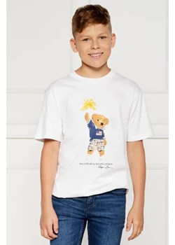 POLO RALPH LAUREN T-shirt | Regular Fit ze sklepu Gomez Fashion Store w kategorii T-shirty chłopięce - zdjęcie 173797859