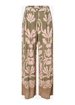 More &amp; More Spodnie w kolorze oliwkowo-jasnoróżowym ze sklepu Limango Polska w kategorii Spodnie damskie - zdjęcie 173798198