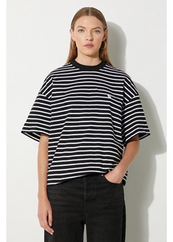 Carhartt WIP t-shirt bawełniany Bryna damski kolor czarny I033656.2ANXX ze sklepu PRM w kategorii Bluzki damskie - zdjęcie 173802716