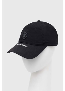 AAPE czapka z daszkiem kolor czarny z nadrukiem AAPCPM5176XXM ze sklepu PRM w kategorii Czapki z daszkiem męskie - zdjęcie 173802806