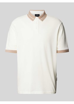 Koszulka polo o kroju regular fit z paskami w kontrastowym kolorze ze sklepu Peek&Cloppenburg  w kategorii T-shirty męskie - zdjęcie 173802919