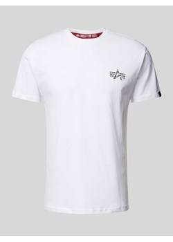 T-shirt z nadrukiem z logo ze sklepu Peek&Cloppenburg  w kategorii T-shirty męskie - zdjęcie 173802938