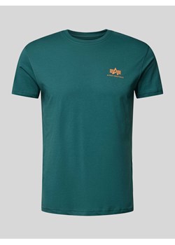 T-shirt z nadrukiem z logo ze sklepu Peek&Cloppenburg  w kategorii T-shirty męskie - zdjęcie 173802955