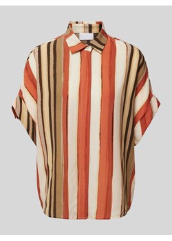 Bluzka koszulowa z krytą listwą guzikową ze sklepu Peek&Cloppenburg  w kategorii Koszule damskie - zdjęcie 173802989