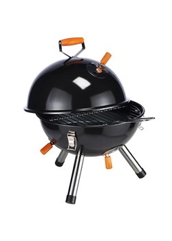 Minimalistyczny czarny grill ogrodowy - Waco ze sklepu Edinos.pl w kategorii Ogród i taras - zdjęcie 173806415
