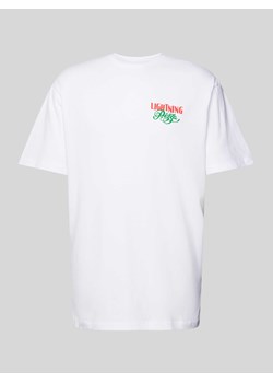 T-shirt z okrągłym dekoltem model ‘LIGHTNINGPIZZA’ ze sklepu Peek&Cloppenburg  w kategorii T-shirty męskie - zdjęcie 173806797