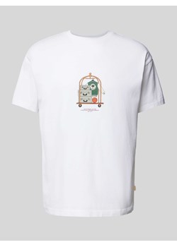 T-shirt z nadrukowanym motywem i logo model ‘Trolley’ ze sklepu Peek&Cloppenburg  w kategorii T-shirty męskie - zdjęcie 173806829