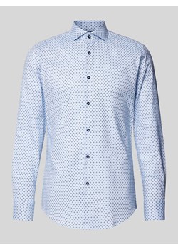 Koszula biznesowa o kroju slim fit z kołnierzykiem typu cutaway model ‘Hank’ ze sklepu Peek&Cloppenburg  w kategorii Koszule męskie - zdjęcie 173806859