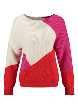 KEY LARGO Sweter &quot;Surprise&quot; w kolorze kremowo-czerwono-różowym ze sklepu Limango Polska w kategorii Swetry damskie - zdjęcie 173807208