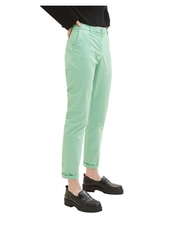 Tom Tailor Spodnie w kolorze zielonym ze sklepu Limango Polska w kategorii Spodnie damskie - zdjęcie 173807627