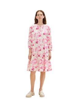 Tom Tailor Sukienka w kolorze różowo-kremowym ze sklepu Limango Polska w kategorii Sukienki - zdjęcie 173807655