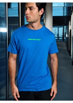 Sinsay - Koszulka - niebieski ze sklepu Sinsay w kategorii T-shirty męskie - zdjęcie 173811029