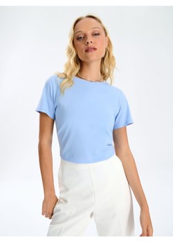 Sinsay - Koszulka - błękitny ze sklepu Sinsay w kategorii Bluzki damskie - zdjęcie 173811066