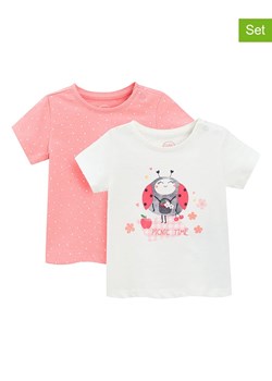 COOL CLUB Koszulki (2 szt.) w kolorze jasnoróżowo-białym ze sklepu Limango Polska w kategorii Odzież dla niemowląt - zdjęcie 173813605
