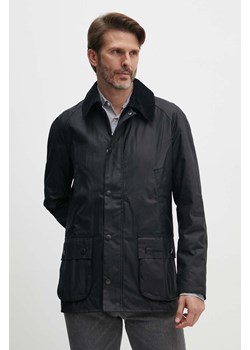Barbour kurtka męska kolor czarny przejściowa ze sklepu ANSWEAR.com w kategorii Kurtki męskie - zdjęcie 173814538
