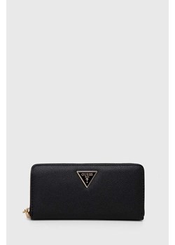 Guess portfel LAUREL damski kolor czarny SWBG85 00460 ze sklepu ANSWEAR.com w kategorii Portfele damskie - zdjęcie 173814887